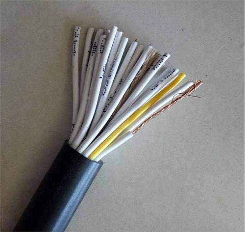 加强型PVC护套钢网编织屏蔽柔性控制电缆